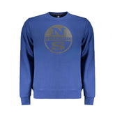 North Sails Blue Cotton Men Sweater -   -  North Sails.